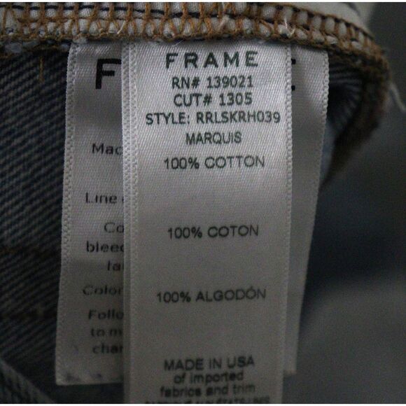 Frame Denim Rigid Re Release Le Original Skinny jeans size 28 - Picture 5 of 7